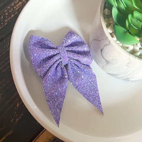 Purple Glitter Sailor