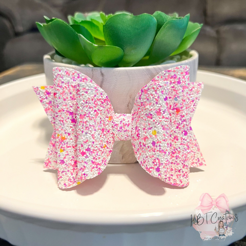 Summer Glitter Brae Bow