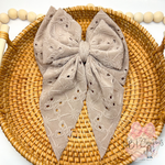 Tan Eyelet Brielle Sailor