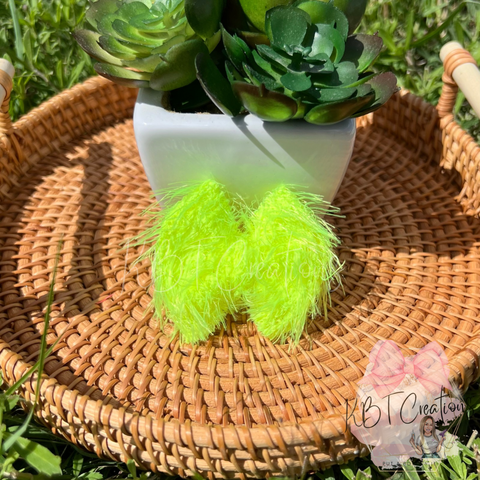 Neon Yellow Furry Micro