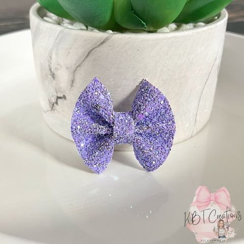 Light Purple Glitter Keira Mini