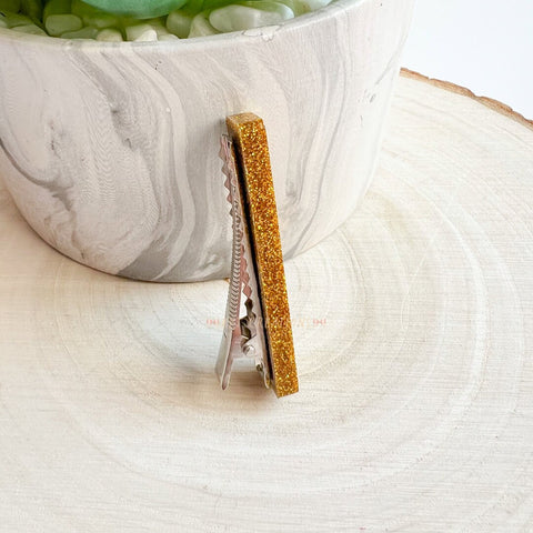 Rectangle Resin Hair Clip