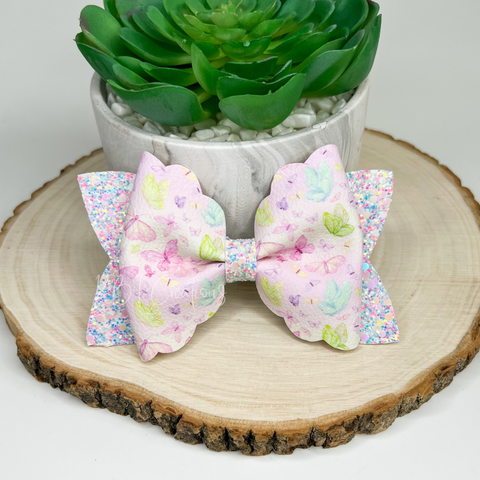 Pastel Butterflies Keller Bow