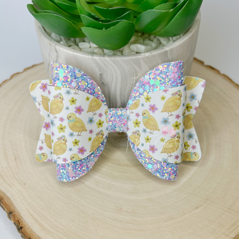 Spring Chicks Tatum Bow